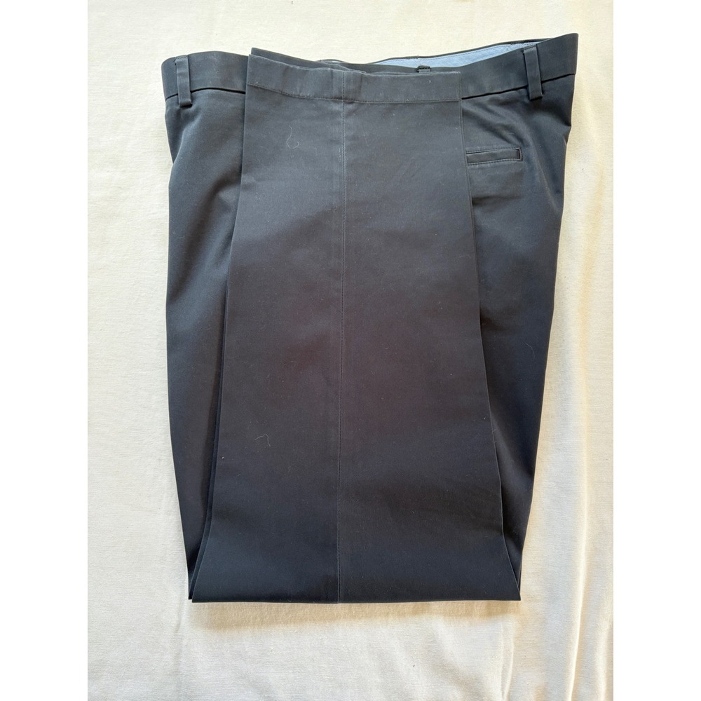 Brooks Brothers Clark Fit Lightweight Advantage Chino Navy Blue Mens 40x30 - Picture 7 of 8
